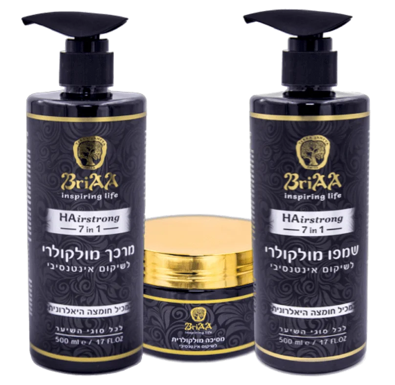 סט מושלם לשיער בריא ומטופח - בריאה