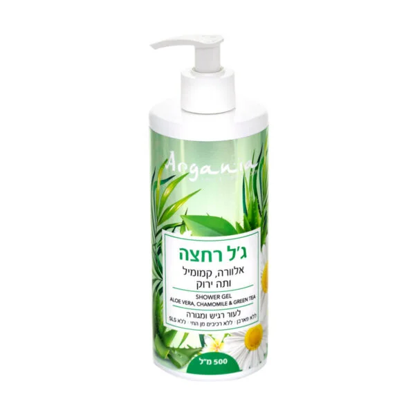 ג'ל רחצה אלוורה קמומיל ותה ירוק