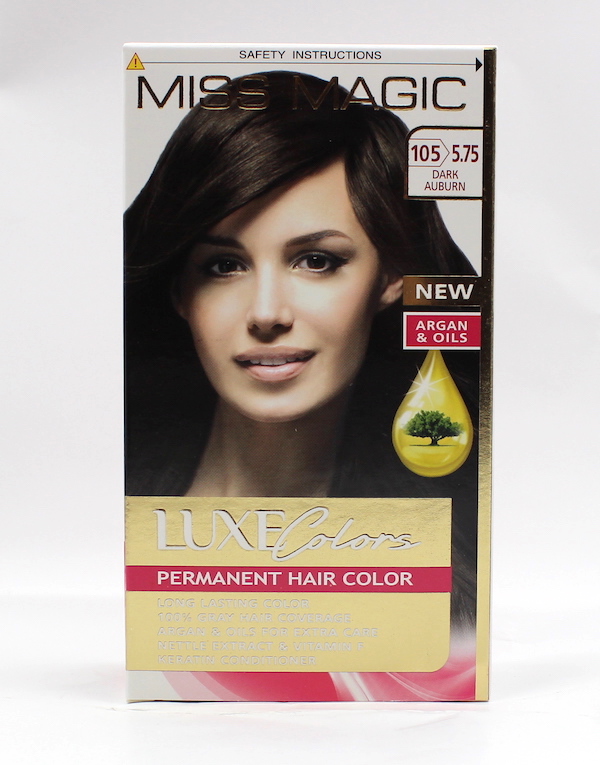 צבע לשיער מיס מג'יק חום אדמדם כהה