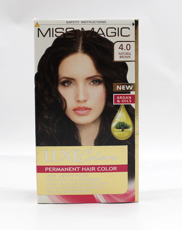 צבע לשיער מיס מג'יק חום טבעי