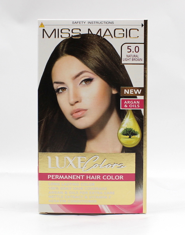 צבע לשיער מיס מג'יק חום טבעי בהיר