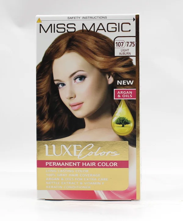 צבע לשיער מיס מג'יק אדמדם-חום