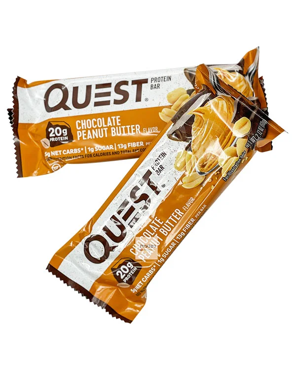 ⁦קווסט QUEST חטיף 20 גרם חלבון |ללא תוספת סוכר | 60 גרם חטיף | טעמים נהדרים⁩ – תמונה ⁦5⁩