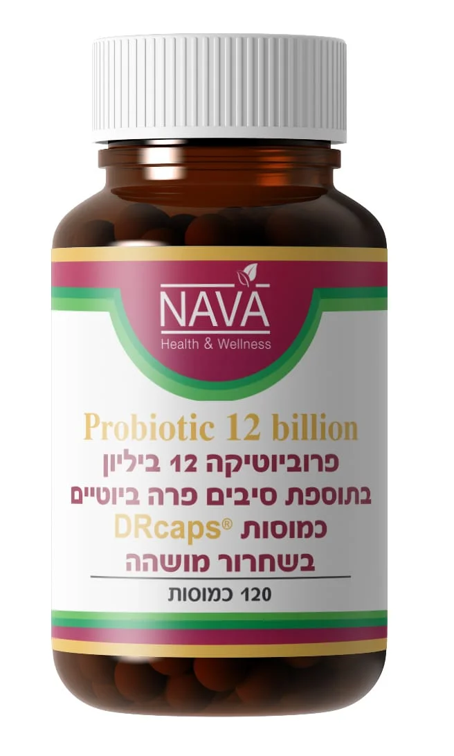 פרוביוטיקה 12 ביליון בשחרור מושהה - נאוה
