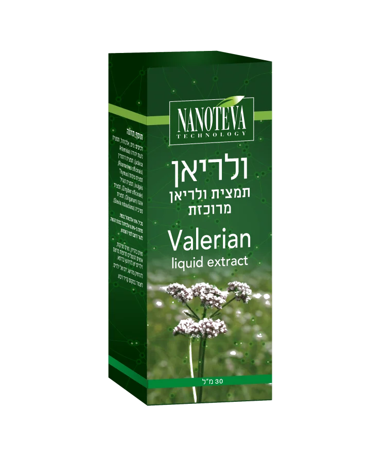 ולריאן תמצית נוזלית - ננו טבע