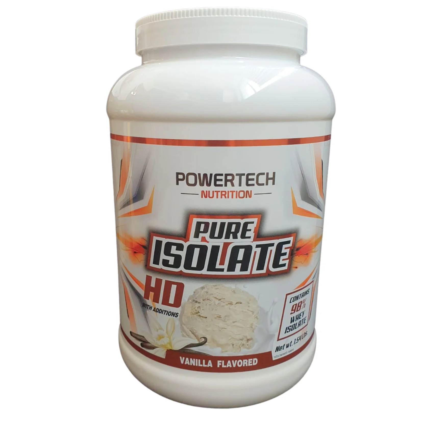 אבקת חלבון PURE ISOLATE פיור איזולט בטעם וניל | שוקולד | עוגיות 700 גרם – תמונה 4