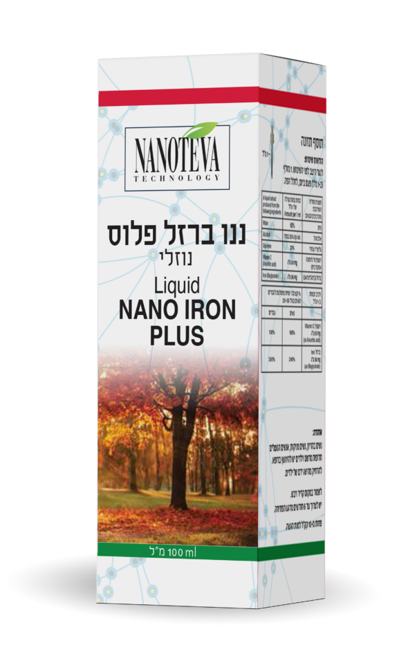 ננוטבע- ברזל פלוס- 100 מ"ל