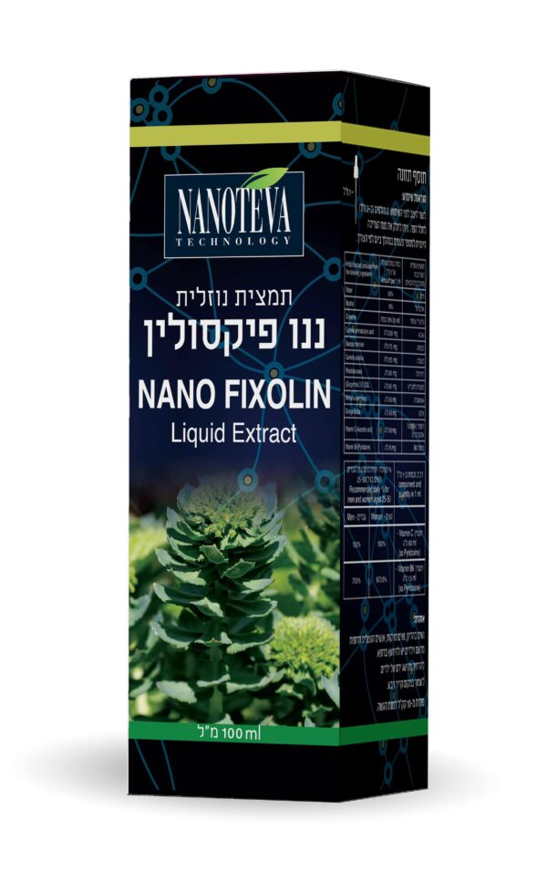 ננוטבע- פיקסולין פלוס ללא אלכוהול- 100 מ"ל